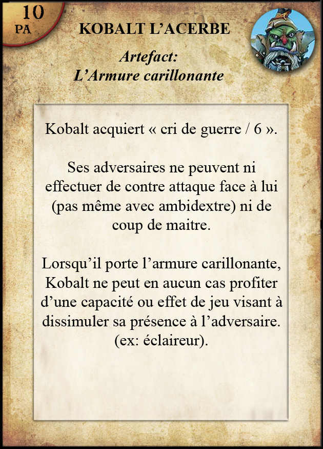 Armure Carillonnante